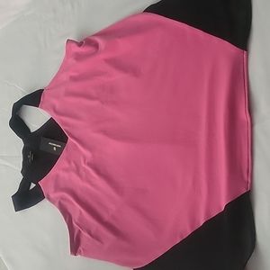 Worthington Pink and Black Top